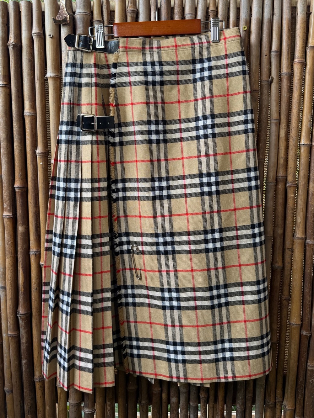 BURBERRYS Pleated Skirt